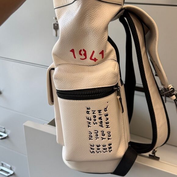 Coach Sprint Backpack with Sketch print - Picture 7 of 8